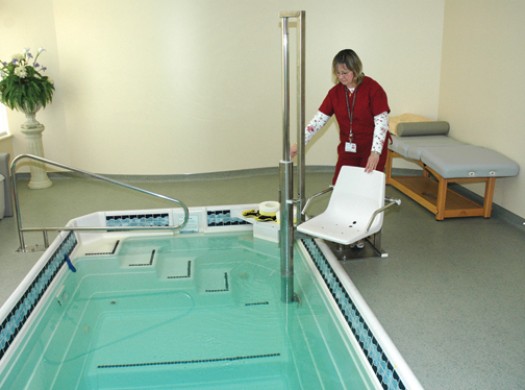 The Bellevue Hospital's Therapeutic Pool